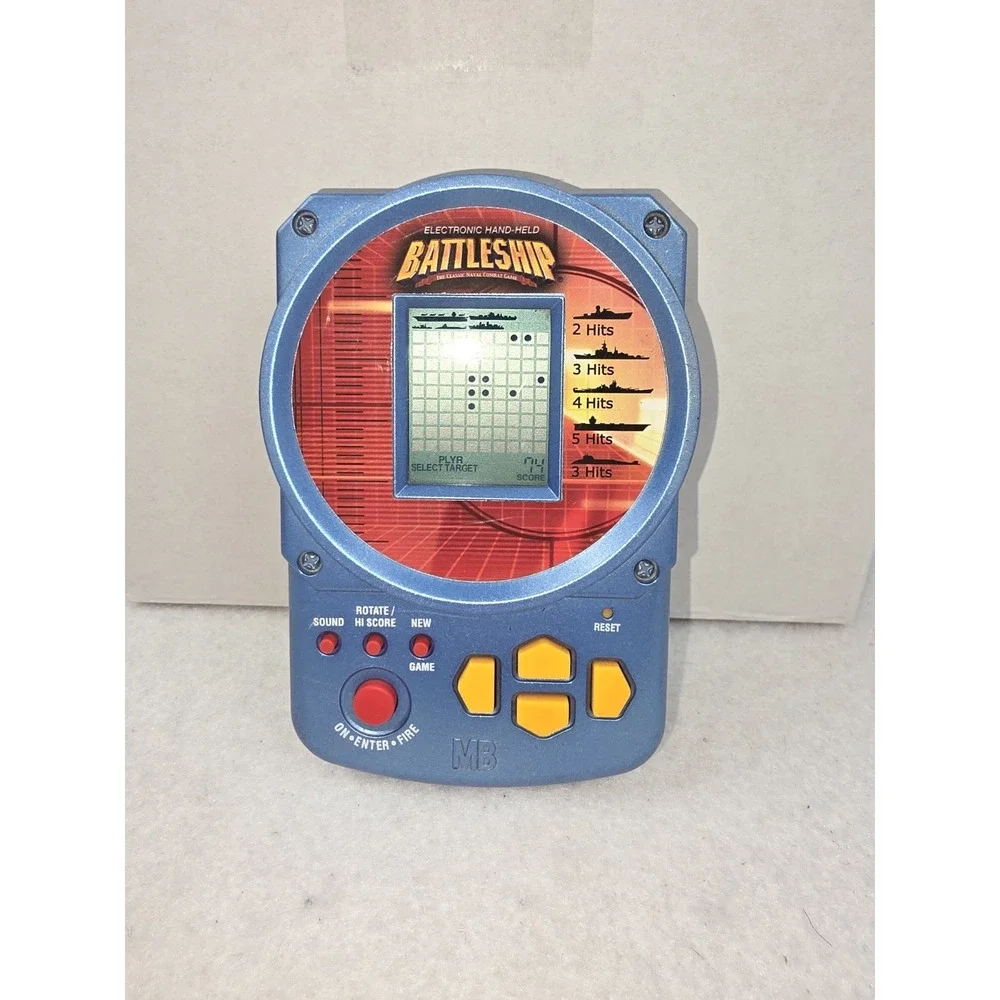 2002 Hand Held Battleship Electronic Handheld Video Game Hasbro Milton Bradley